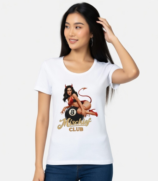 Mischief Club Originals | Royal 8 Ball Women's Classic T-Shirt