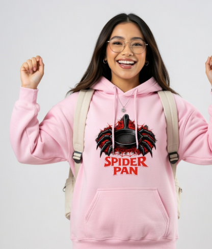 "Spider Pan" Super Hero Pun Unisex Hoodie