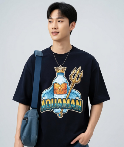 "Aqua"Man Unisex Oversized Tee