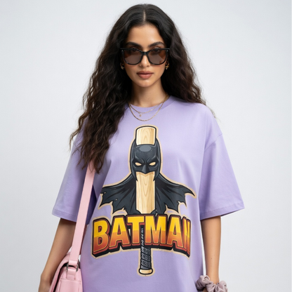 "Bat"man Unisex Oversized Tee