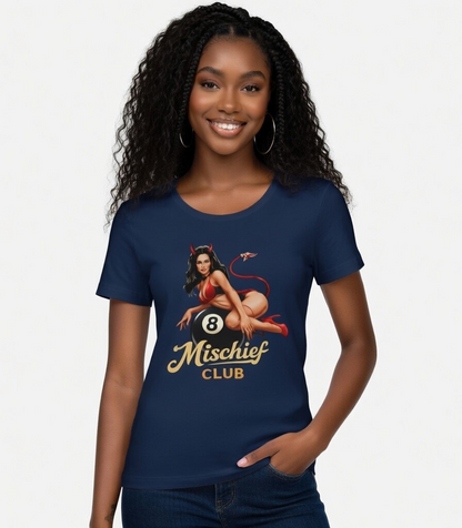 Mischief Club Originals | Royal 8 Ball Women's Classic T-Shirt