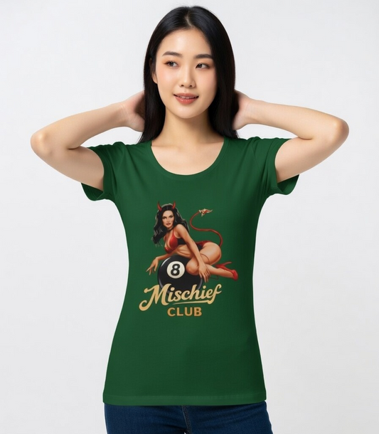 Mischief Club Originals | Royal 8 Ball Women's Classic T-Shirt