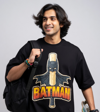 "Bat"man Unisex Oversized Tee
