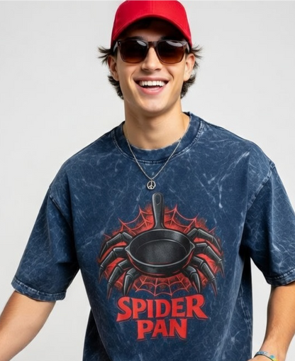 Spider Pan Unisex Oversized Tee