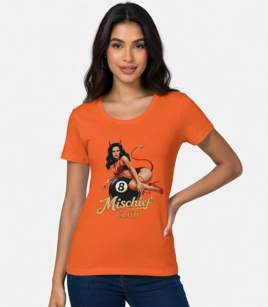 Mischief Club Originals | Royal 8 Ball Women's Classic T-Shirt