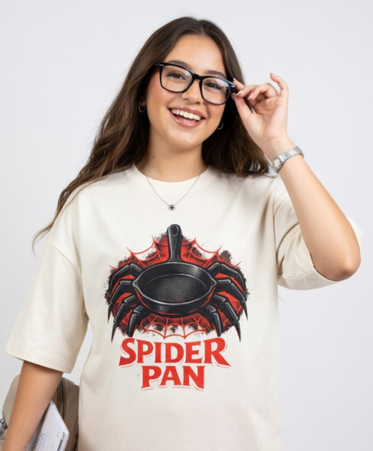 Spider Pan Unisex Oversized Tee