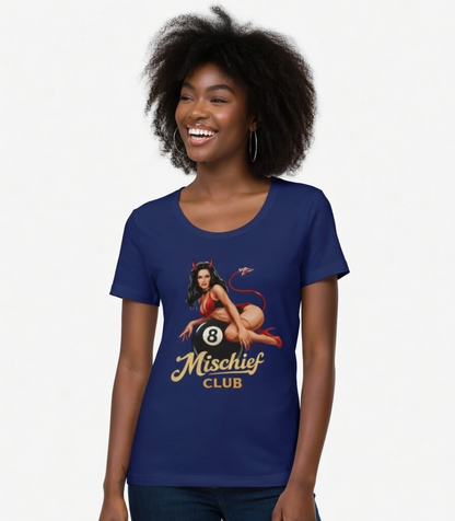 Mischief Club Originals | Royal 8 Ball Women's Classic T-Shirt