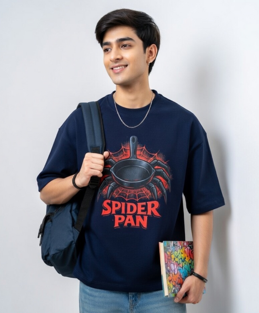 Spider Pan Unisex Oversized Tee