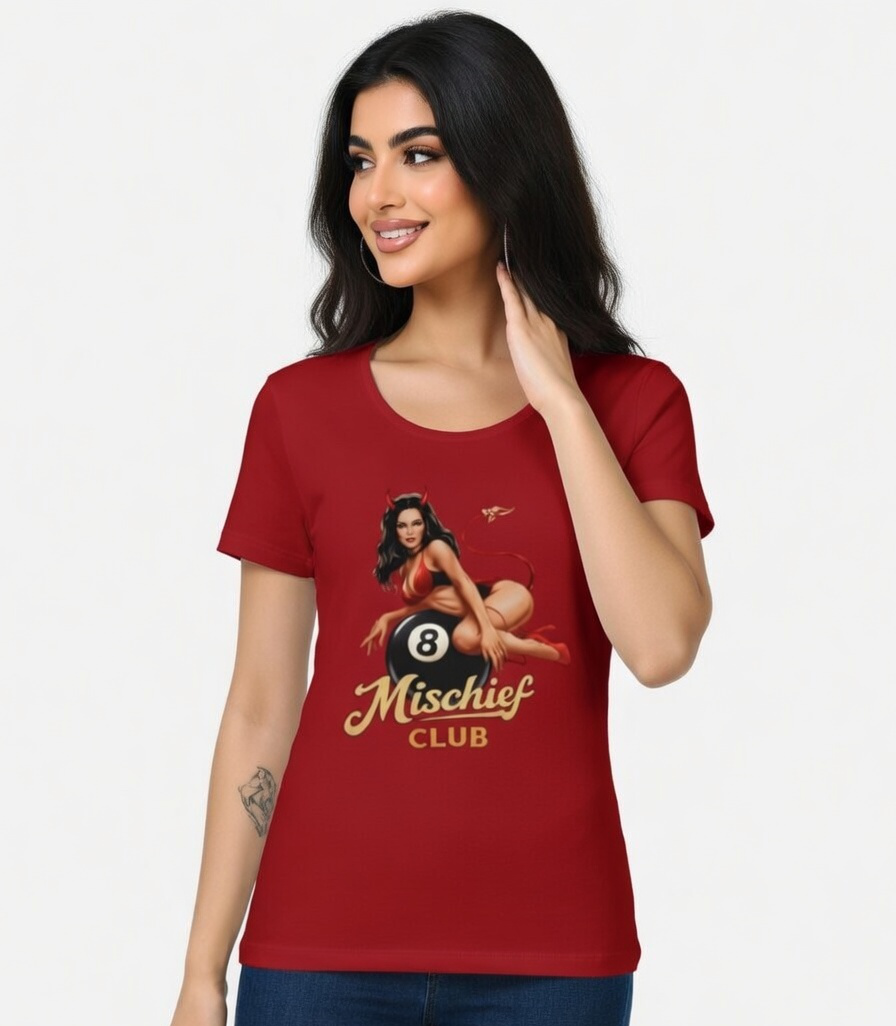 Mischief Club Originals | Royal 8 Ball Women's Classic T-Shirt