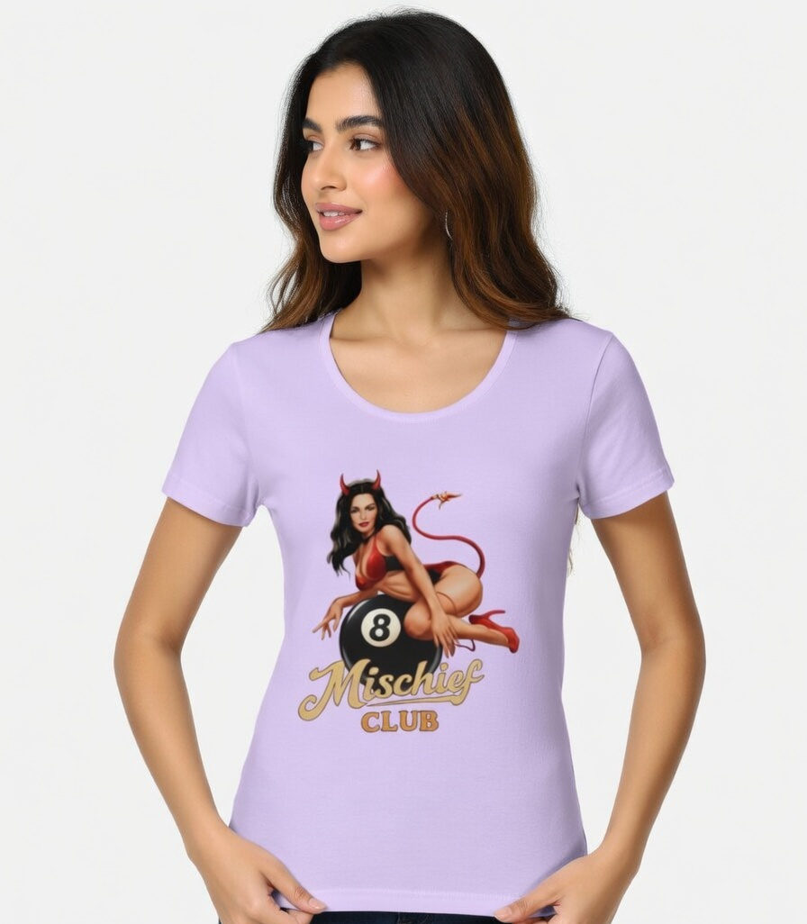 Mischief Club Originals | Royal 8 Ball Women's Classic T-Shirt