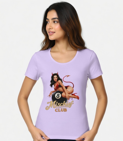 Mischief Club Originals | Royal 8 Ball Women's Classic T-Shirt