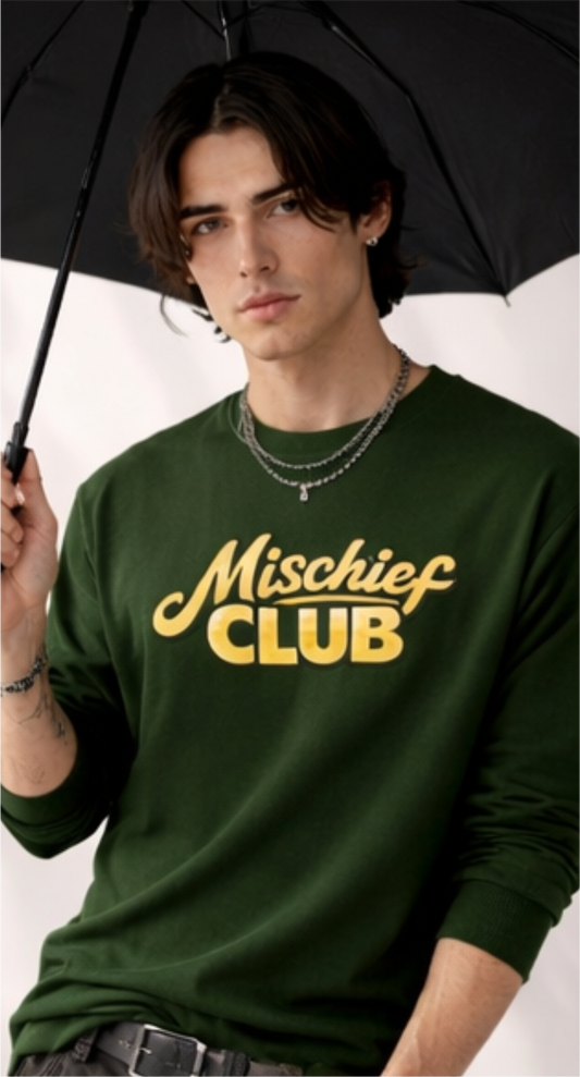 Mischief Club Originals | Men's Full Sleeve T-Shirt