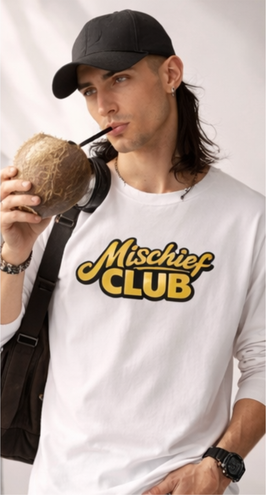 Mischief Club Originals | Men's Full Sleeve T-Shirt