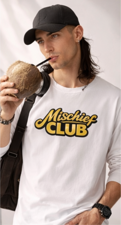 Mischief Club Originals | Men's Full Sleeve T-Shirt