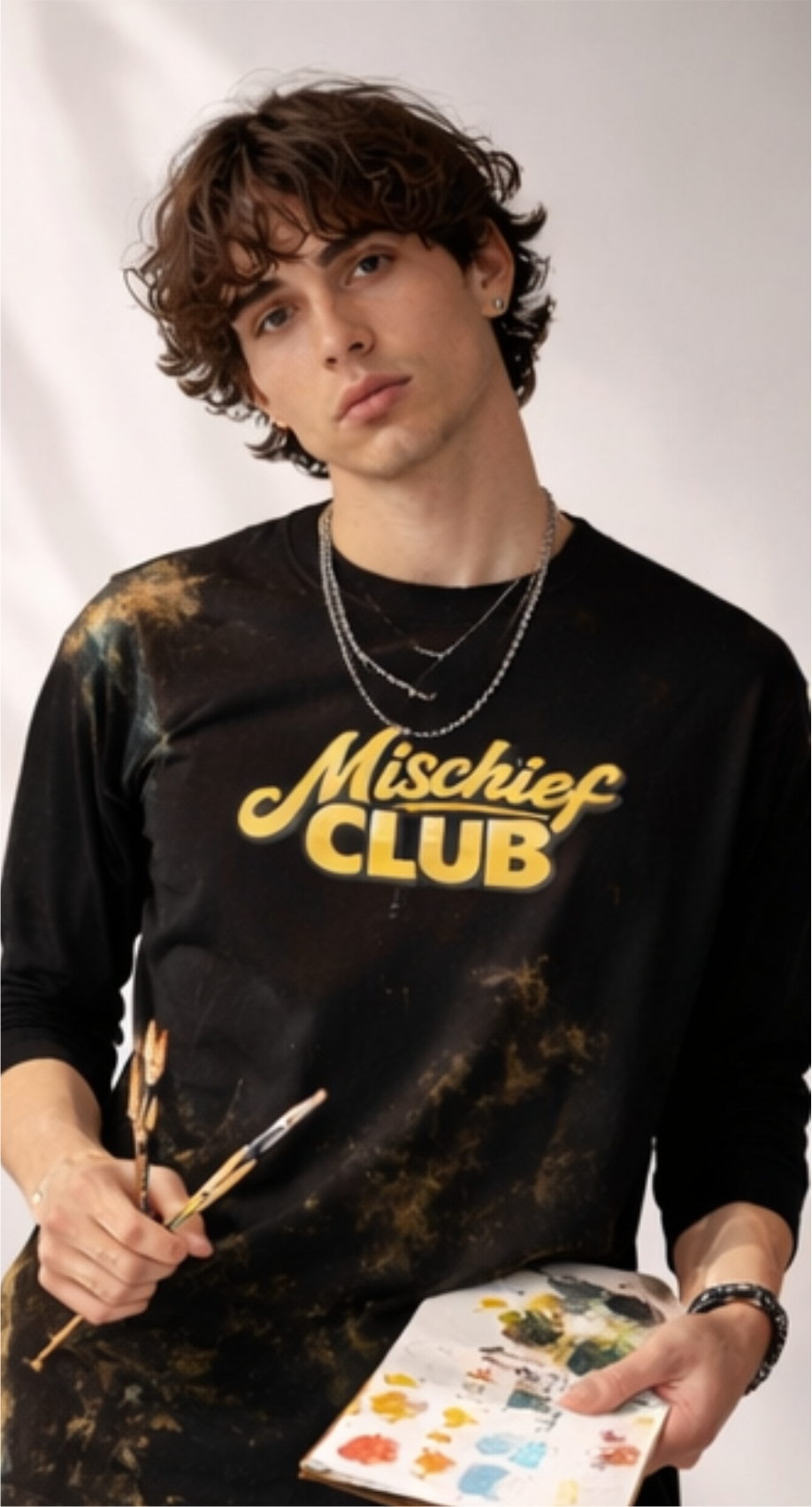 Mischief Club Originals | Men's Full Sleeve T-Shirt